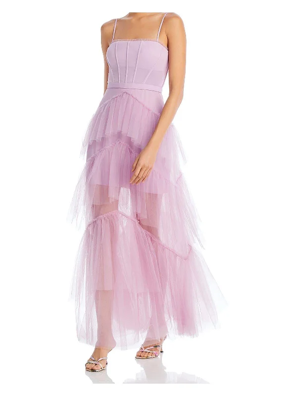 Womens Tulle Long Evening Dress Tulle Dress Trend