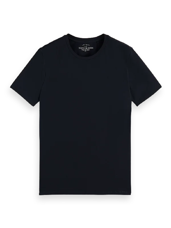 Scotch & Soda - Classic Organic Tee - Black, White, Navy Zip-up Hoodie for Women