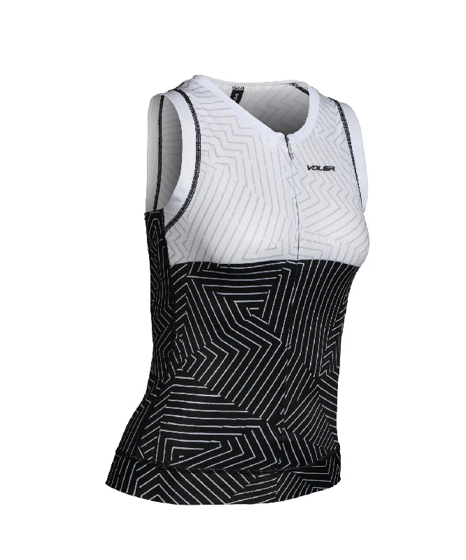 W'S PERFORMANCE TRI SLEEVELESS TOP - FULL SPEED Warm Fleece Sweatshirts