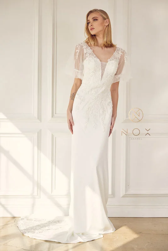 **Nox Anabel's Enchanting Bridal Gown: A Timeless Masterpiece for Unforgettable Nights** Timeless Wedding Dress