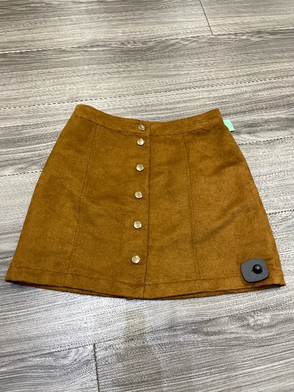 Bronze Skirt Mini & Short Old Navy, Size 2 Mini Skirt Look