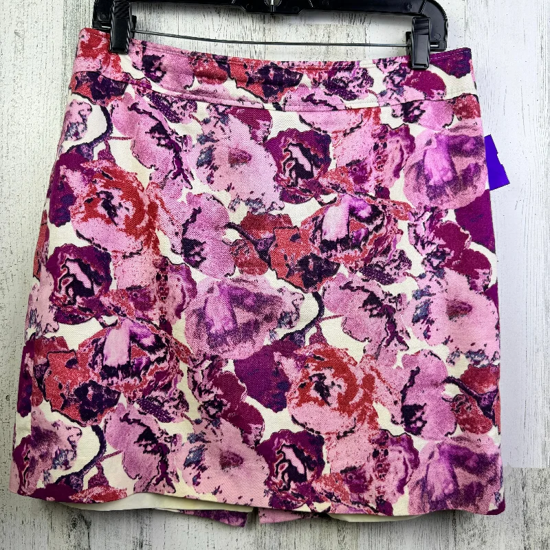 Purple Skirt Mini & Short Loft, Size 8 Mini Skirt Set