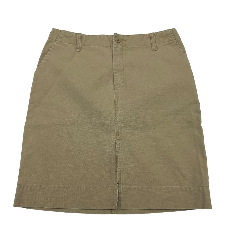 TAN OLD NAVY SKIRT MINI & SHORT, Size 6 Comfortable Mini Skirt