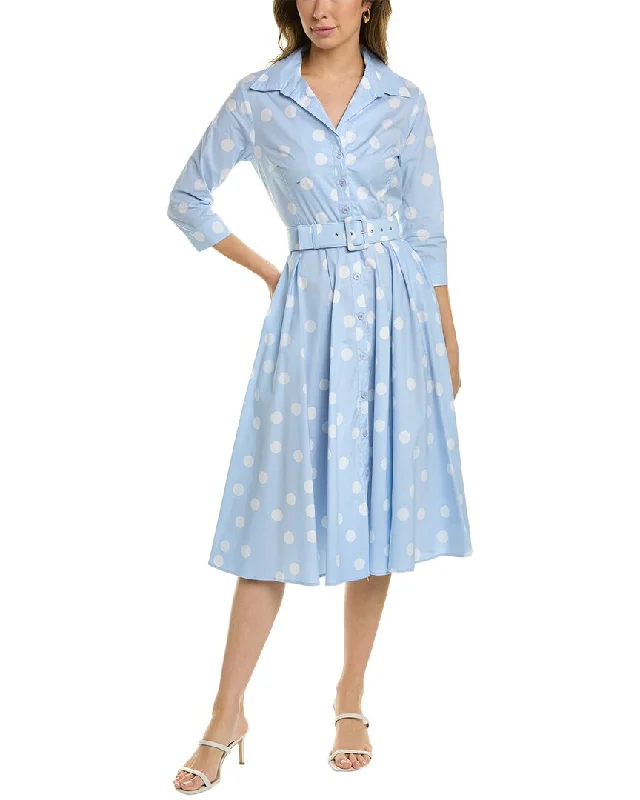 Samantha Sung Aster Shirtdress Shirt Dress Fashion