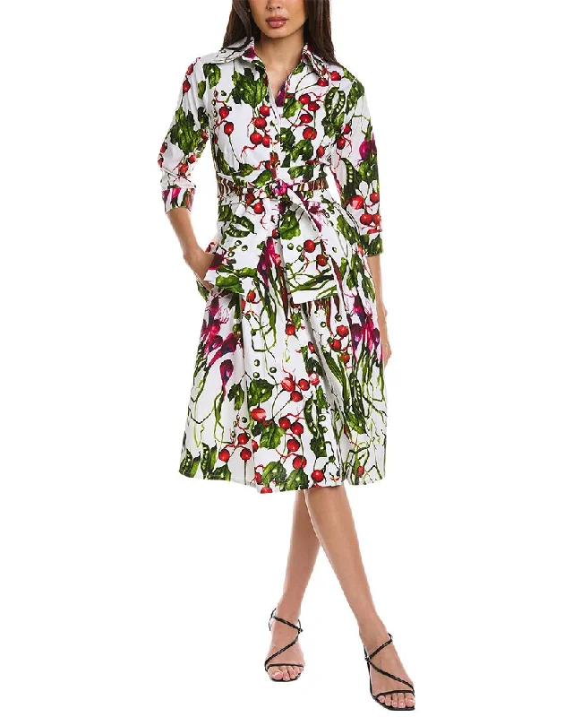 Samantha Sung Audrey 1 Shirtdress Modern Shirt Dress