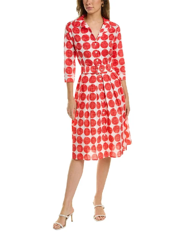 Samantha Sung Audrey 1 Shirtdress Tartan Shirt Dress